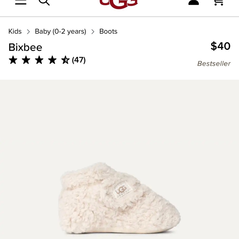 Ugg booties for baby
